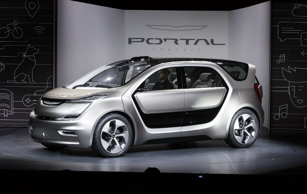 Chrysler Portal Concept, así se transportarán las familias en el futuro