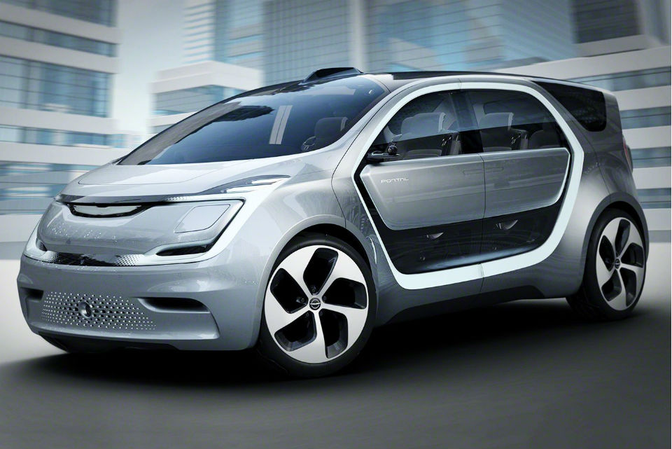 Portal Concept, el vehículo autónomo de Chrysler para CES