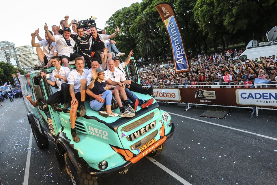 Villagra y De Rooy, la brigada de Iveco anti Kamaz