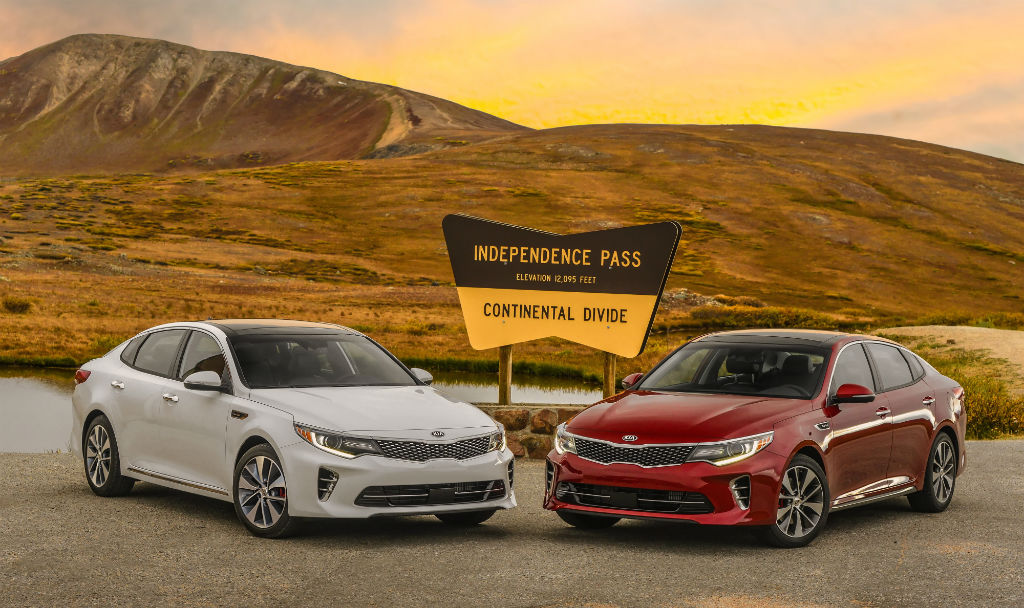 Kia Optima es poder y elegancia