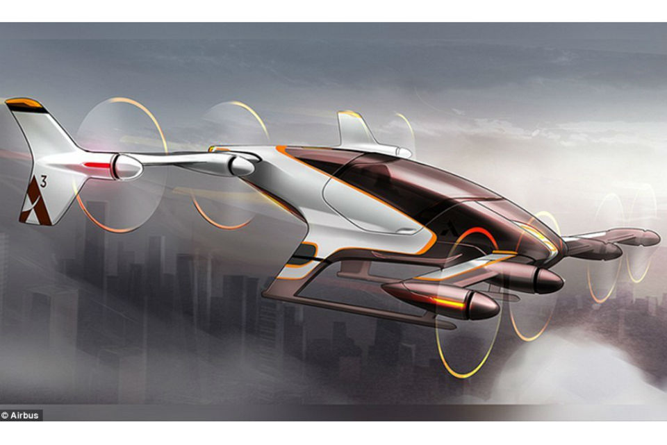 Vahana, el proyecto de Airbus para su auto volador