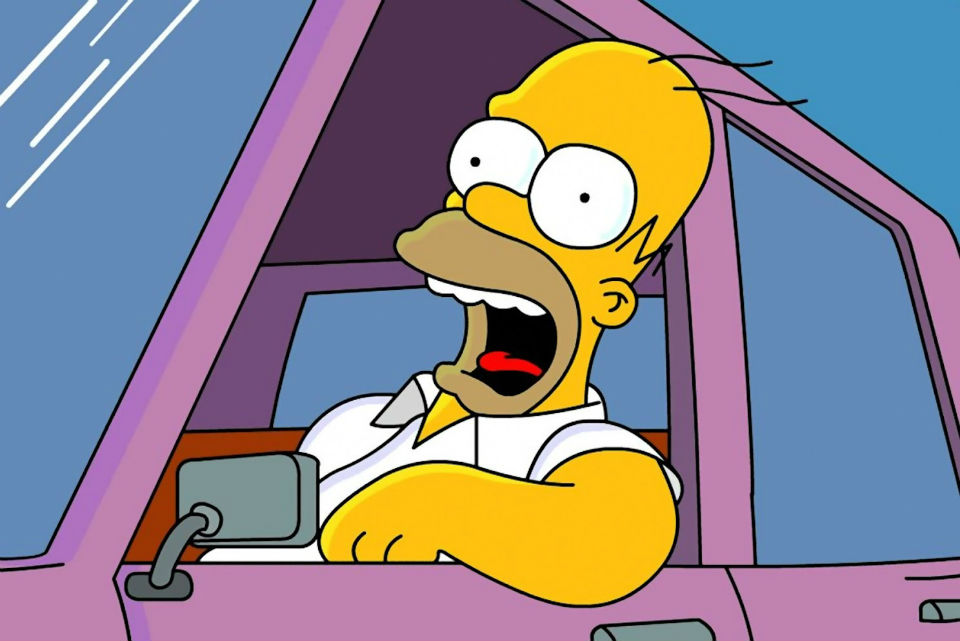 ¿Sabes cuál es el auto que conduce Homero Simpson?