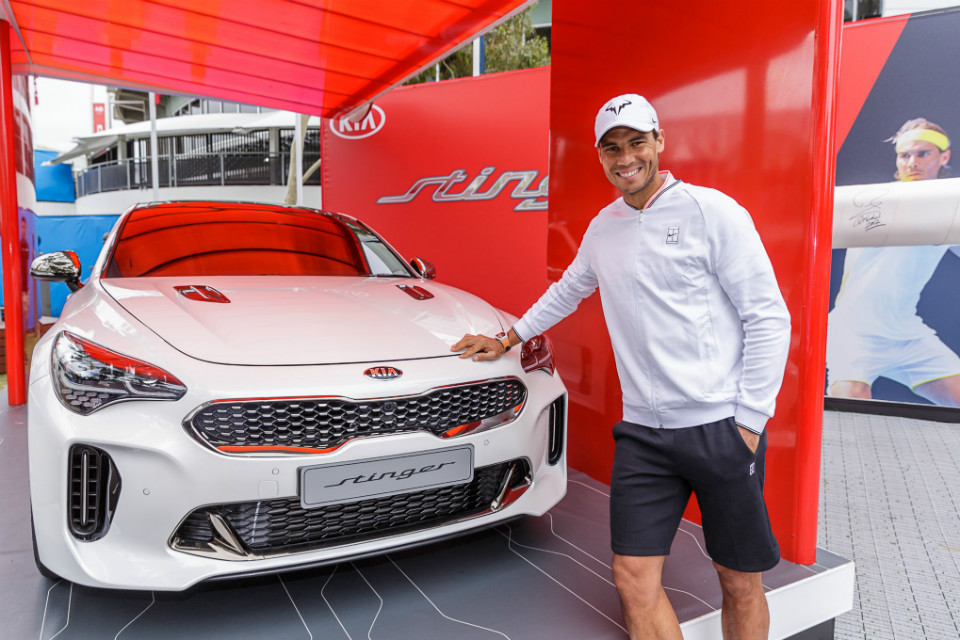 Kia Motors y Rafael Nadal juntos en el Australian Open 2017
