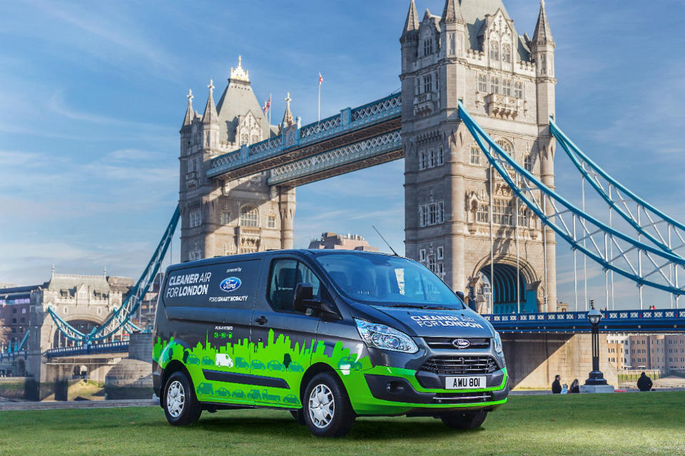 Ford Transit Híbrido Custom Plug-In, un proyecto londinense