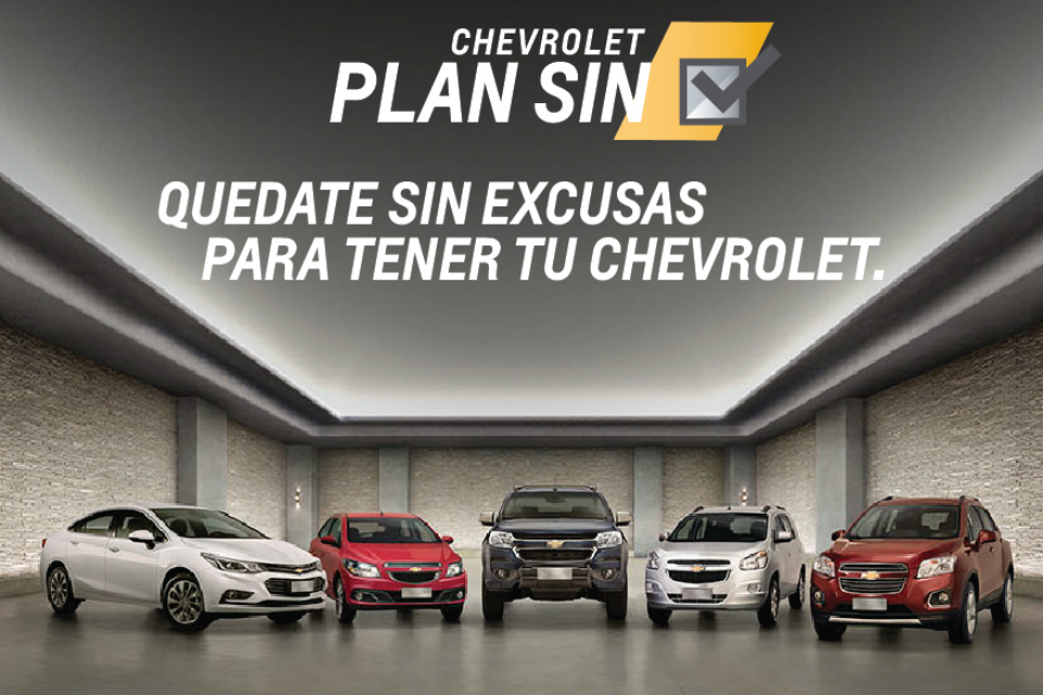 Chevrolet presenta “Plan SIN”