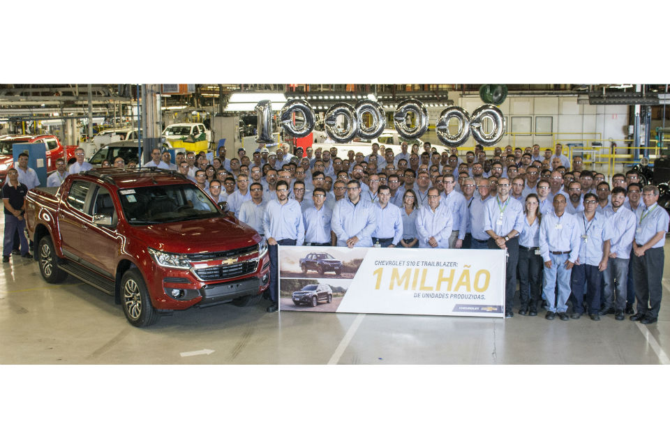 S10 y Trailblazer ya se cuentan por millones