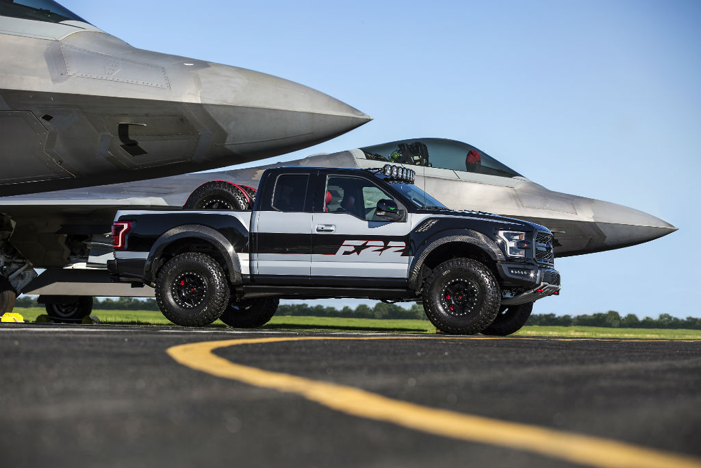 Ford F-150 Raptor F-22, la pick up inspirada en un avión de combate