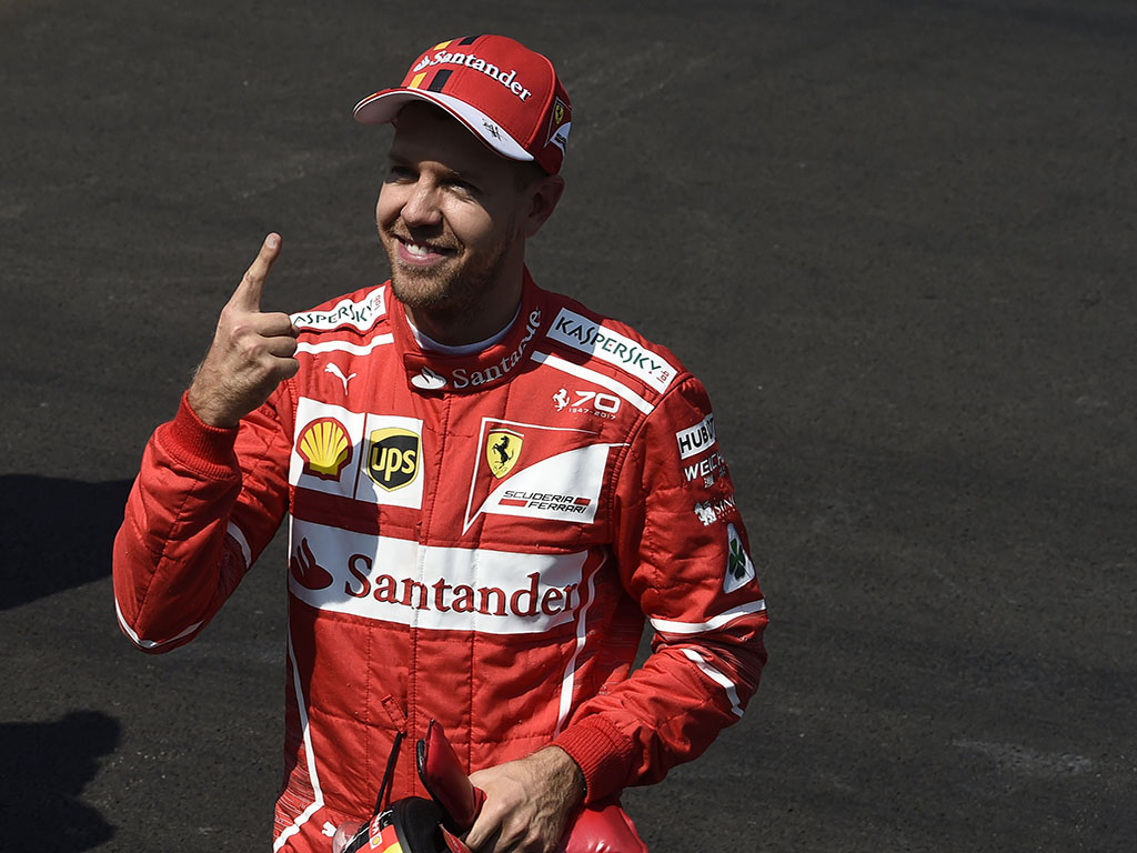 Pole position de Vettel en el Gran Premio de México