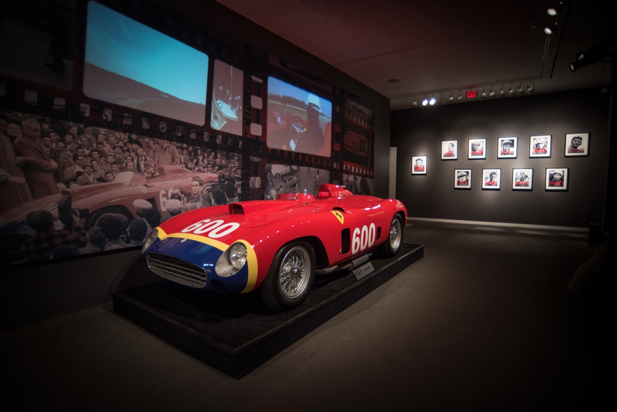 El Ferrari de Fangio, subastando en Nueva York por $28 millones