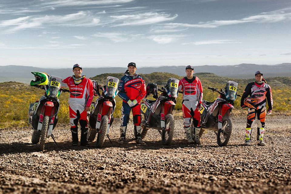 Está listo el equipo sudamericano de Honda