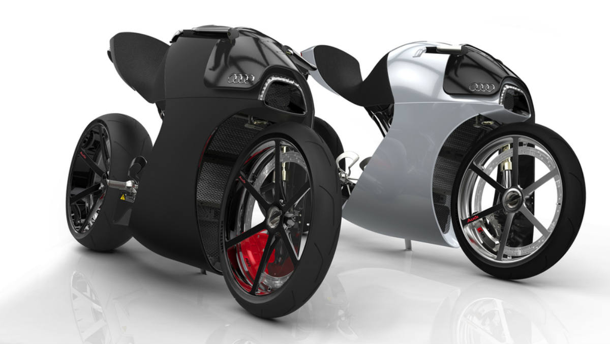 ¿Audi está pensando en fabricar motos? Parece que sí y se verían así