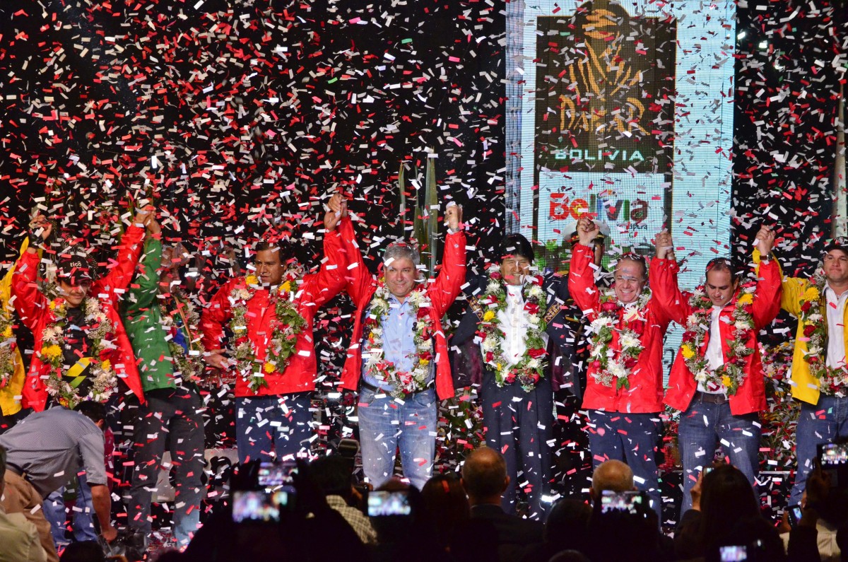 Así les va a los equipos bolivianos en el Dakar