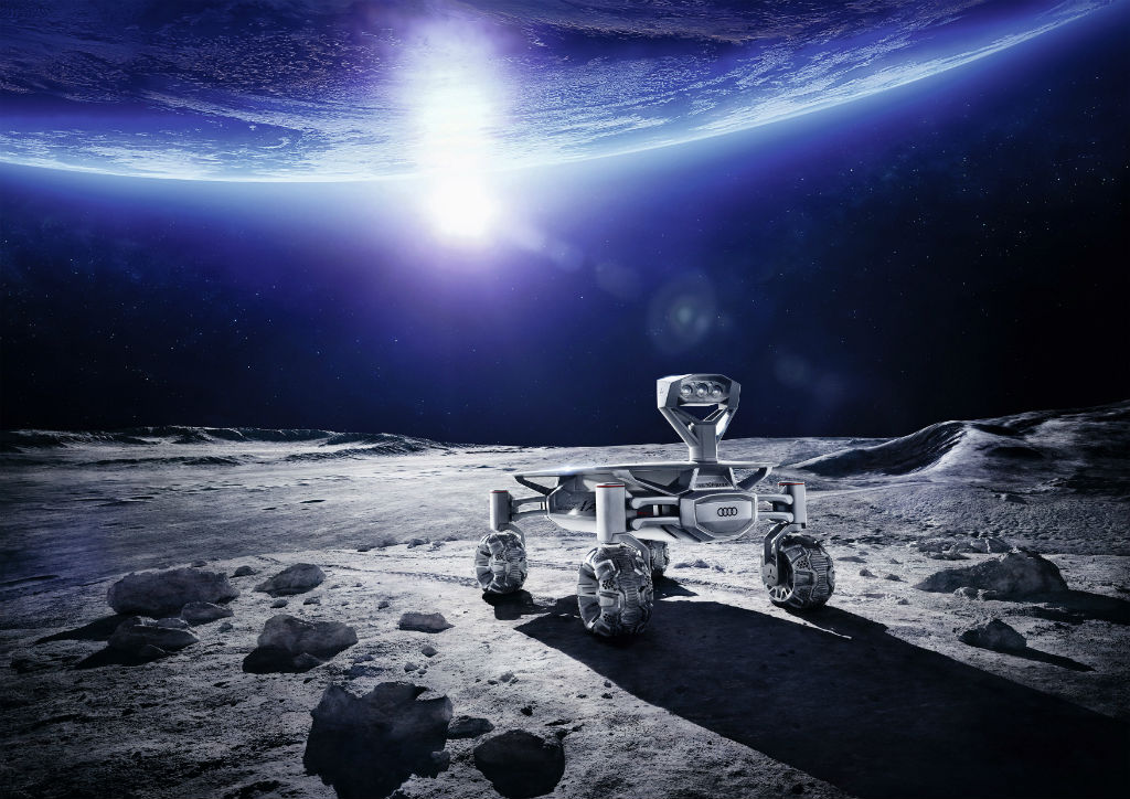 Audi quiere llevar uno de sus vehículos a la luna