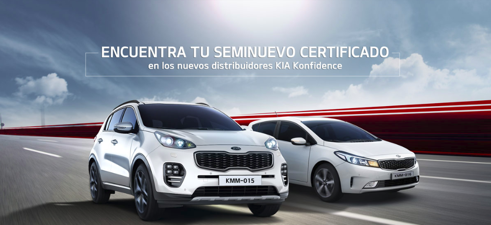 Encuentra tu seminuevo certificado con Kia Konfidence