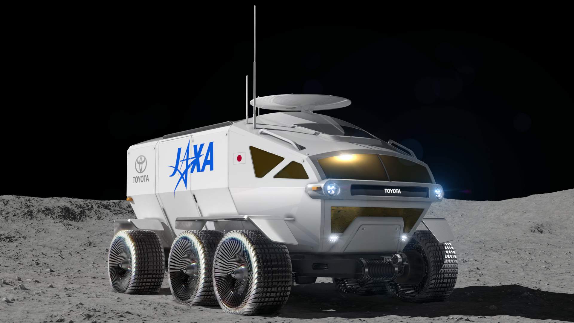 El Lunar Rover es el vehículo con el que Toyota planea explorar la Luna