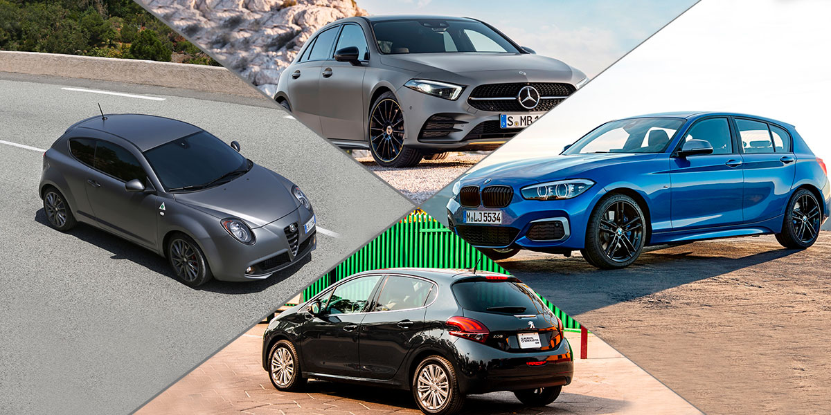 4 hatchbacks que te llenarán de emoción