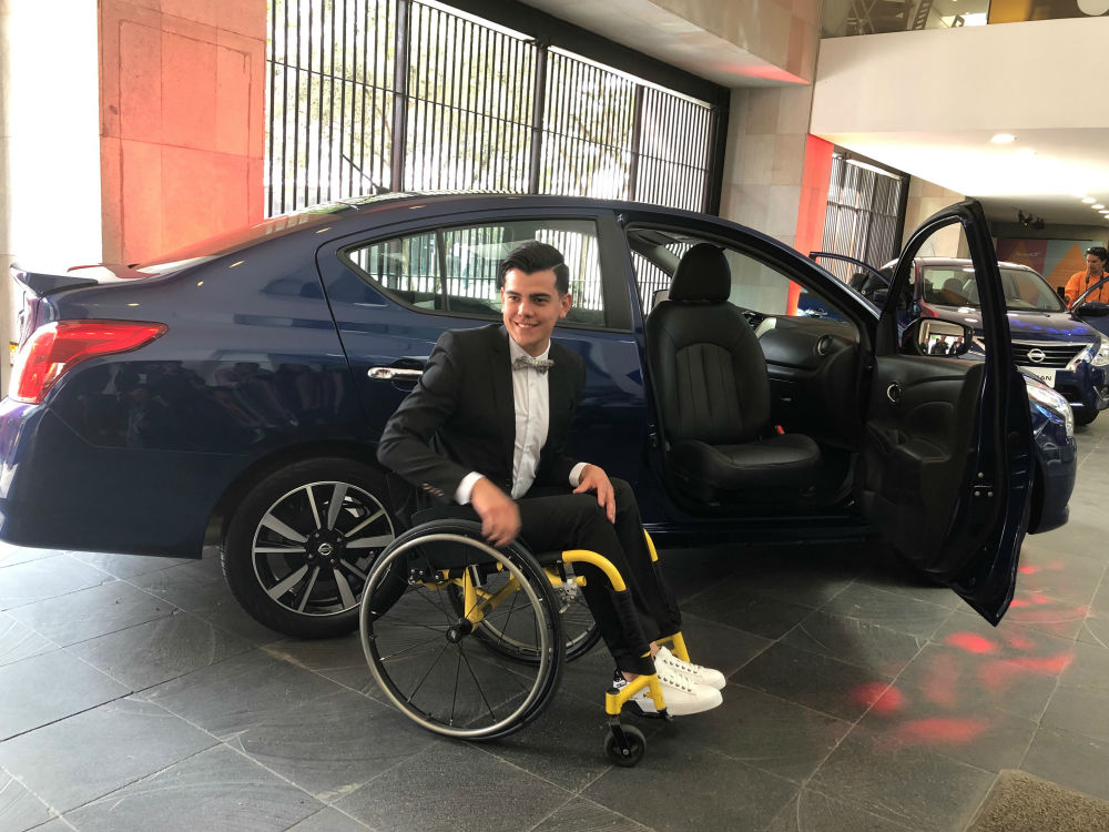 Nissan Versa Go, la opción de movilidad para personas con discapacidad