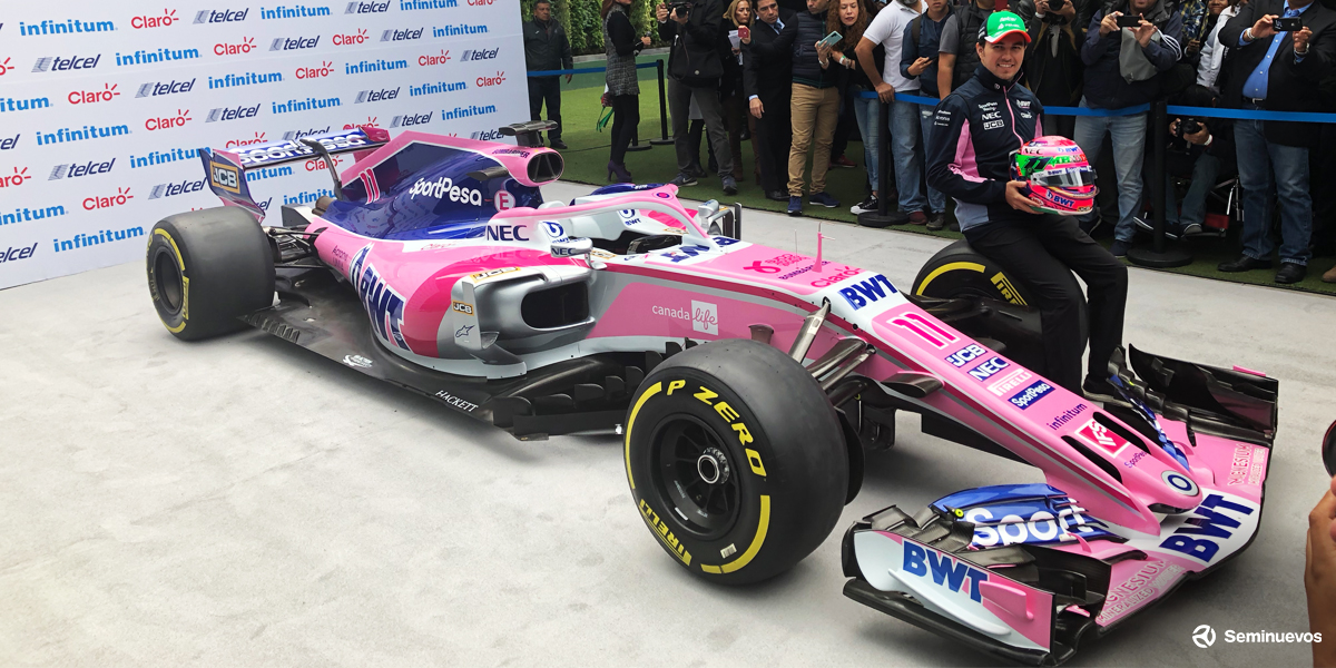 “Checo” Pérez quiere brillar en el GP de México