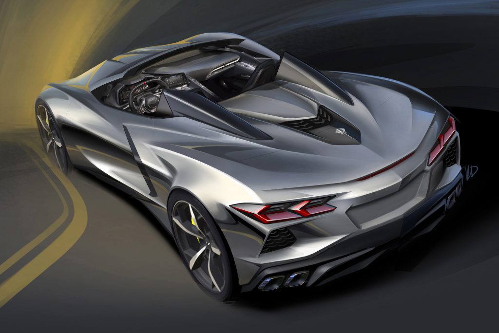 industria automotriz en 2019 Corvette C8